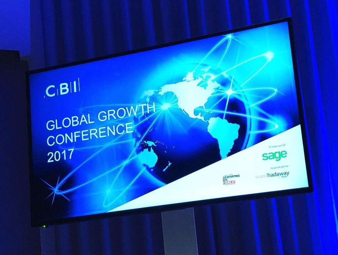 Bignall speak at CBI Global Growth Conference